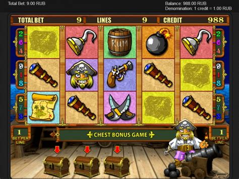 Игровой автомат Pirate Treasure  играть бесплатно